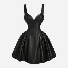 Акція на Сукня літня жіноча Shein GD-00196269 S Чорна від Rozetka
