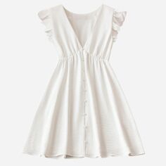 Акція на Сукня літня жіноча SHEIN GD-00196536 M Біла від Rozetka