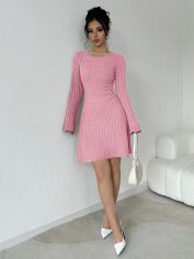 Акція на Сукня осіння жіноча SHEIN GD-00196839 L Рожева від Rozetka