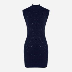 Акція на Сукня літня жіноча Shein GD-00224824 L Темно-синя від Rozetka