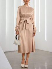 Акція на Сукня осіння жіноча SHEIN GD-00197327 L Рожева від Rozetka