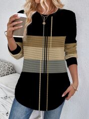 Акція на Світшот жіночий SHEIN GD-00216165 XL Різнокольоровий від Rozetka