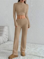 Акція на Костюм жіночий SHEIN GD-00213661 M Хакі від Rozetka