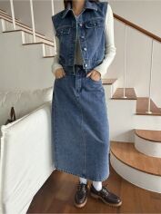 Акція на Костюм жіночий SHEIN GD-00222053 L Синій від Rozetka