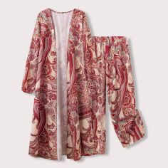 Акція на Костюм жіночий SHEIN GD-00200555 1XL Червоний від Rozetka