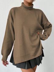 Акція на Светр жіночий SHEIN GD-00193813 One Size Бежевий від Rozetka