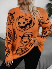 Акція на Джемпер жіночий SHEIN GD-00196423 0XL Різнокольоровий від Rozetka