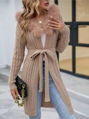 Акція на Кардиган жіночий SHEIN GD-00196283 M Хакі від Rozetka