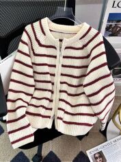 Акція на Кардиган жіночий SHEIN GD-00212429 S Червоний від Rozetka