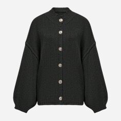 Акція на Кардиган жіночий SHEIN GD-00193576 L Чорний від Rozetka