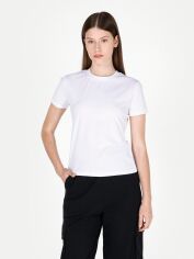 Акція на Футболка бавовняна жіноча Colin's CL1073294WHT XS White від Rozetka
