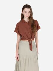 Акція на Сорочка жіноча Colin's CL1074598BRW XS Brown від Rozetka