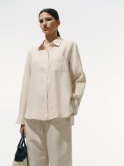 Акція на Сорочка жіноча H&M 1219107007c28 L Бежева від Rozetka