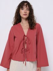 Акция на Блузка жіноча Colin's CL1074031PRS S Rose Pink от Rozetka