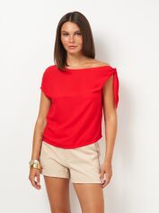 Акция на Блузка жіноча SHEIN 31-0006_червон L Червона от Rozetka