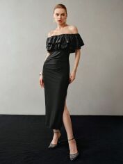 Акція на Сукня жіноча SHEIN GD-00212931 L Чорна від Rozetka