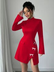 Акція на Сукня літня жіноча Shein GD-00215297 L Червона від Rozetka