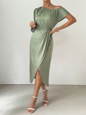 Акція на Сукня жіноча SHEIN GD-00200733 L Зелена від Rozetka