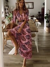 Акция на Сукня жіноча SHEIN GD-00209767 S Рожева от Rozetka