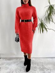 Акція на Сукня осіння жіноча SHEIN GD-00221306 L Червона від Rozetka