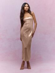 Акція на Сукня літня жіноча Shein GD-00227746 M Коричнева від Rozetka