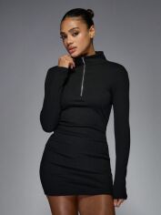 Акція на Сукня літня жіноча SHEIN GD-00220188 M Чорна від Rozetka