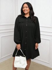 Акція на Плаття жіноче SHEIN GD-00194995 1XL Чорне від Rozetka