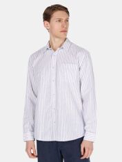 Акція на Сорочка бавовняна чоловіча Colin's CL1074495NYS 2XL Navy Striped від Rozetka