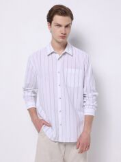 Акція на Сорочка бавовняна чоловіча Colin's CL1074499WSD M White Striped від Rozetka