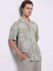 Акція на Сорочка літня оверсайз чоловіча Colin's CL1074519LGP M Light Green Printed від Rozetka