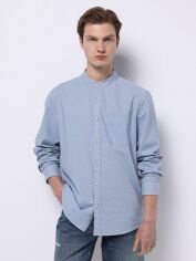 Акция на Сорочка чоловіча Colin's CL1070508BLE 2XL Blue от Rozetka