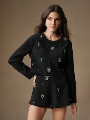 Акція на Костюм жіночий SHEIN GD-00224875 L Чорний від Rozetka
