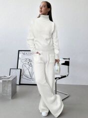 Акція на Костюм жіночий SHEIN GD-00196518 XS Білий від Rozetka