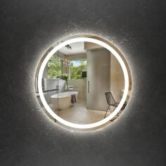 Акція на Дзеркало з LED-підсвічуванням Art-com d950 мм безрамне без сенсорної кнопки срiблясте (Led 1 950 mm) від Rozetka