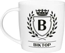 Акція на Фарфорова чашка Kvarta Віктор 360 мл в подарунковій коробці (2503) від Rozetka