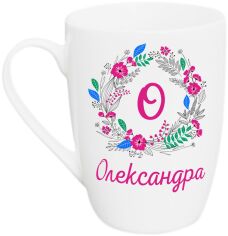 Акція на Фарфорова чашка Kvarta Олександра 360 мл в подарунковій коробці (2429) від Rozetka
