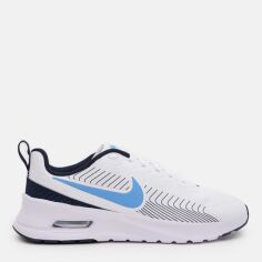 Акція на Чоловічі кросівки Nike Air Max Nuaxis FD4329-103 41 (8US) 26 см Білий/Блакитний від Rozetka