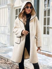 Акція на Куртка демісезонна жіноча SHEIN GD-00198022 M Біла від Rozetka