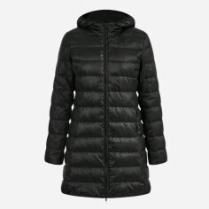 Акція на Куртка зимова жіноча SHEIN GD-00196013 M Чорна від Rozetka
