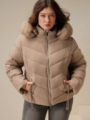 Акція на Пальто жіноче SHEIN GD-00198182 2XL Хакі від Rozetka