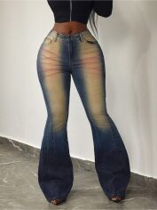 Акція на Джинси жіночі SHEIN GD-00219169 W26 L32 Сині від Rozetka