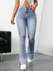 Акція на Джинси жіночі SHEIN GD-00220575 26 Сині від Rozetka