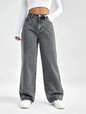 Акція на Джинси жіночі SHEIN GD-00218445 XS Сірі від Rozetka