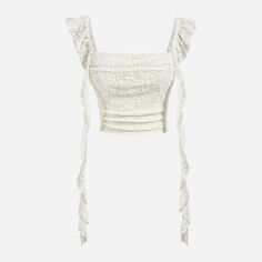 Акция на Топ жіночий SHEIN GD-00216065 S Бежевий от Rozetka
