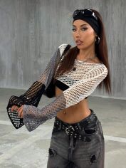 Акція на Топ жіночий SHEIN GD-00193749 S Різнокольоровий від Rozetka