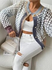 Акція на Кардиган жіночий SHEIN GD-00214482 XS Різнокольоровий від Rozetka