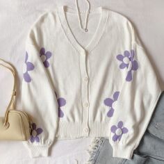 Акція на Кардиган жіночий SHEIN GD-00193756 S Сірий від Rozetka
