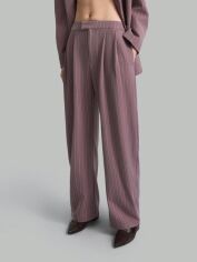 Акция на Штани жіночі SHEIN GD-00215038 L Світло-фіолетові от Rozetka