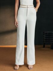 Акция на Штани жіночі SHEIN GD-00198589 L Білі от Rozetka