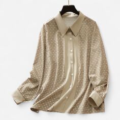 Акція на Блузка жіноча SHEIN GD-00216158 4XL Різнокольорова від Rozetka